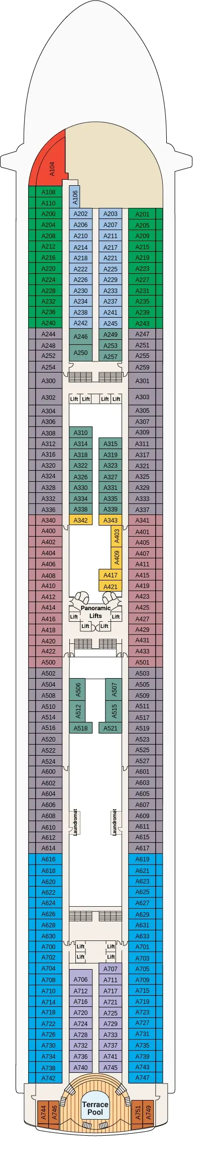 Deck 12 - Aloha