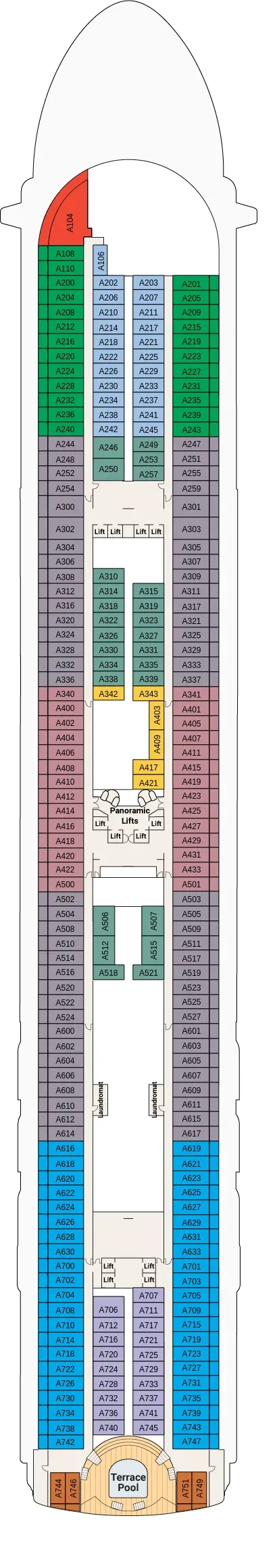 Deck 12 - Aloha