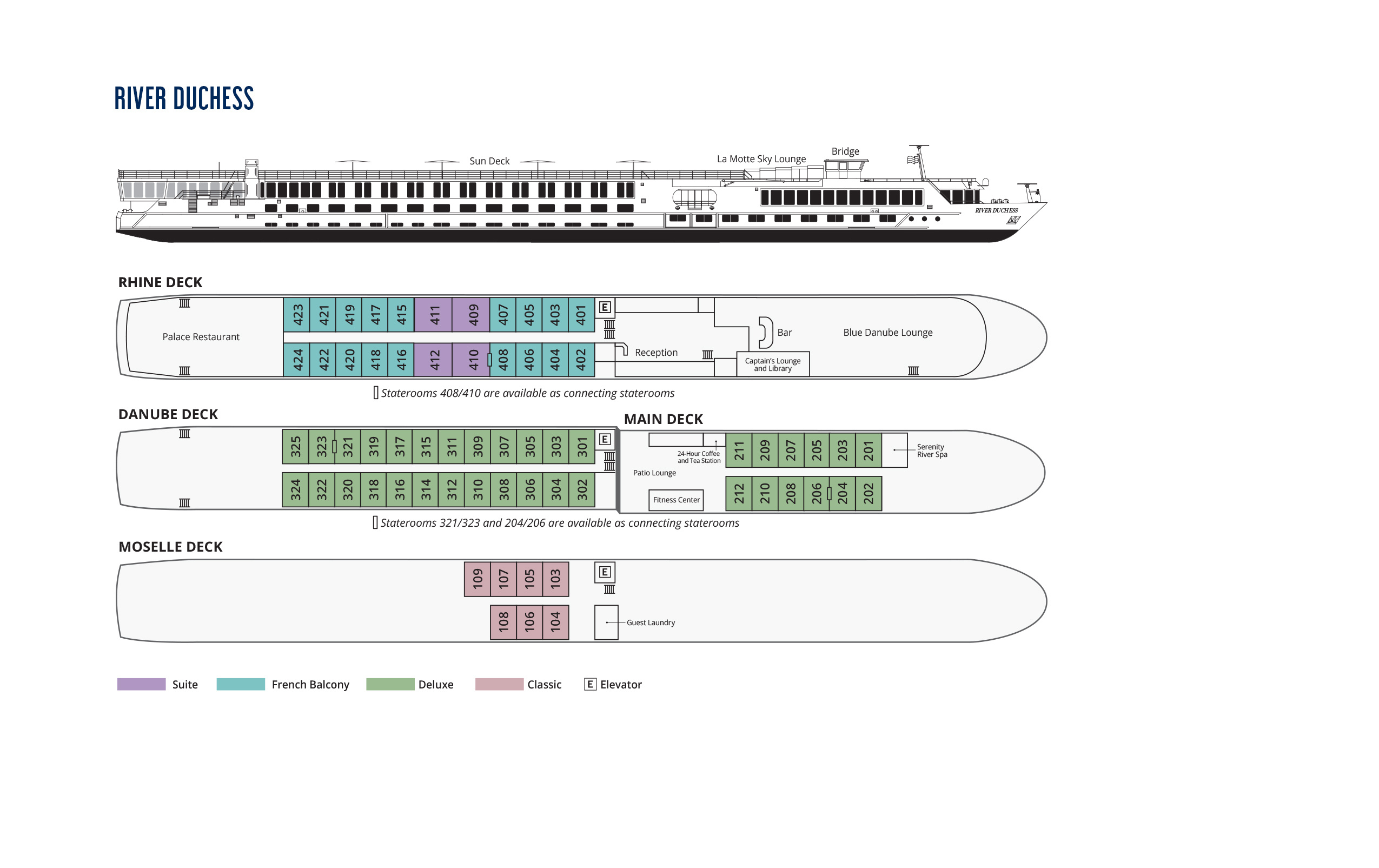 Deck Plan (River Duchess)